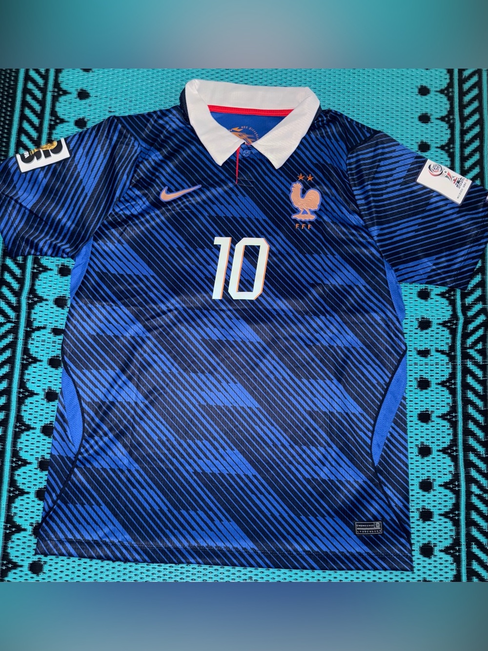 Kylian Mbappé 10 | France 2026 World Cup Home Jersey/Kit Fan Version (Medium)